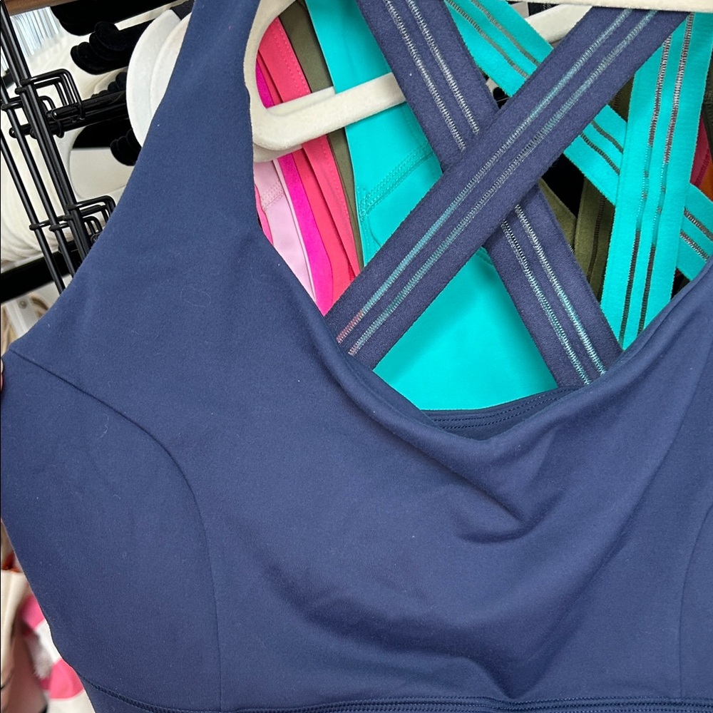 IVL Collective Women's Navy Sports Bra